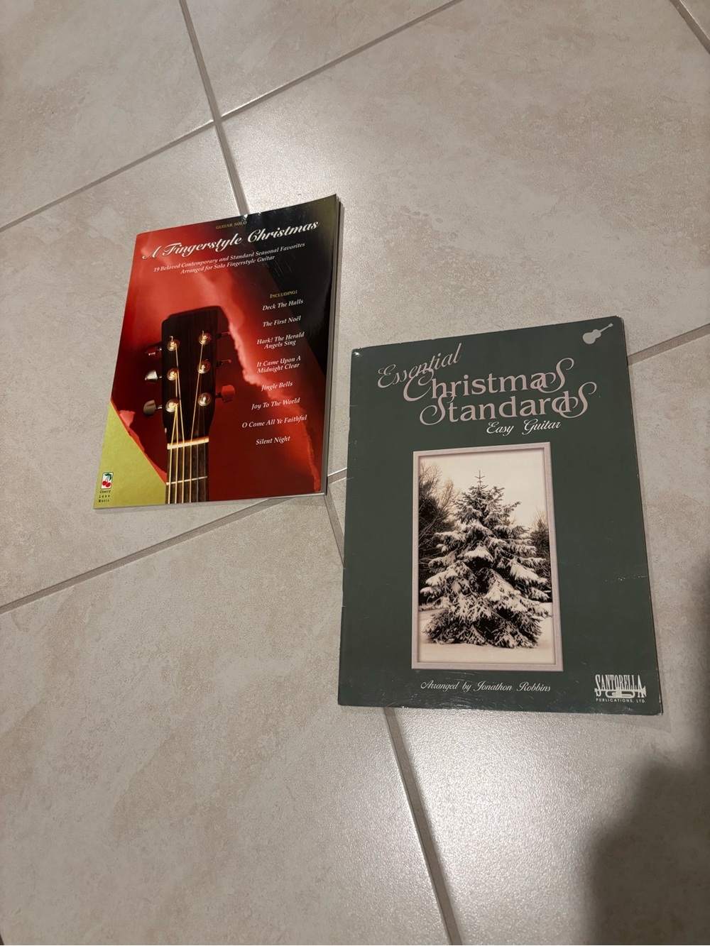Essential Christmas Standards for Guitar AND A Fingerstyle Christmas for Guitar